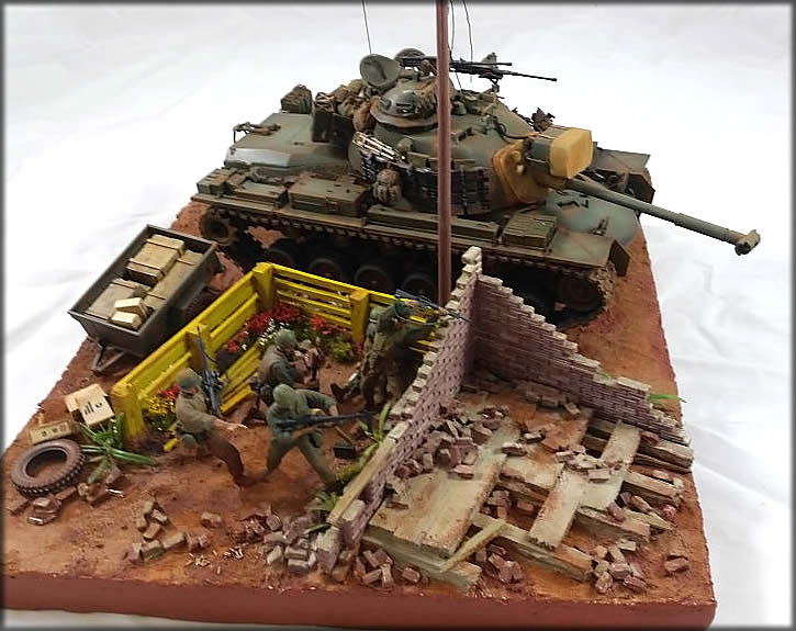 M48A3 Patton Diorama